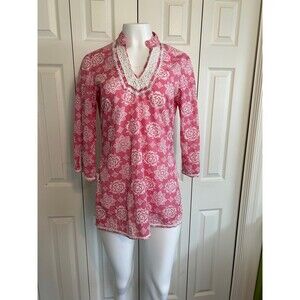 Brooks Brothers womens Cotton Floral Tunic